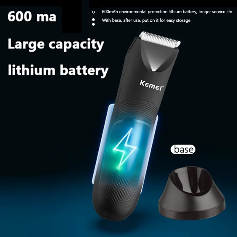 Kemei KM-1838 zone d'aine tondeuse à cheveux