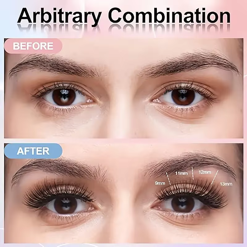 Kit d'extension de cils - Ensemble de cils individuels
