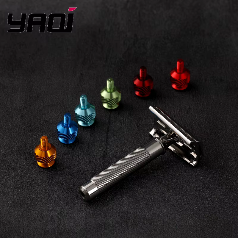 YAQI – rasoir de sécurité incliné 37 en acier inoxydable