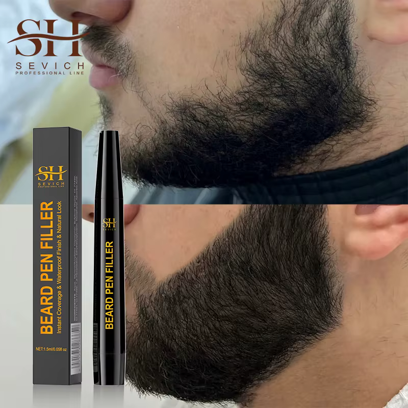 Stylo de remplissage de barbe étanche pour hommes