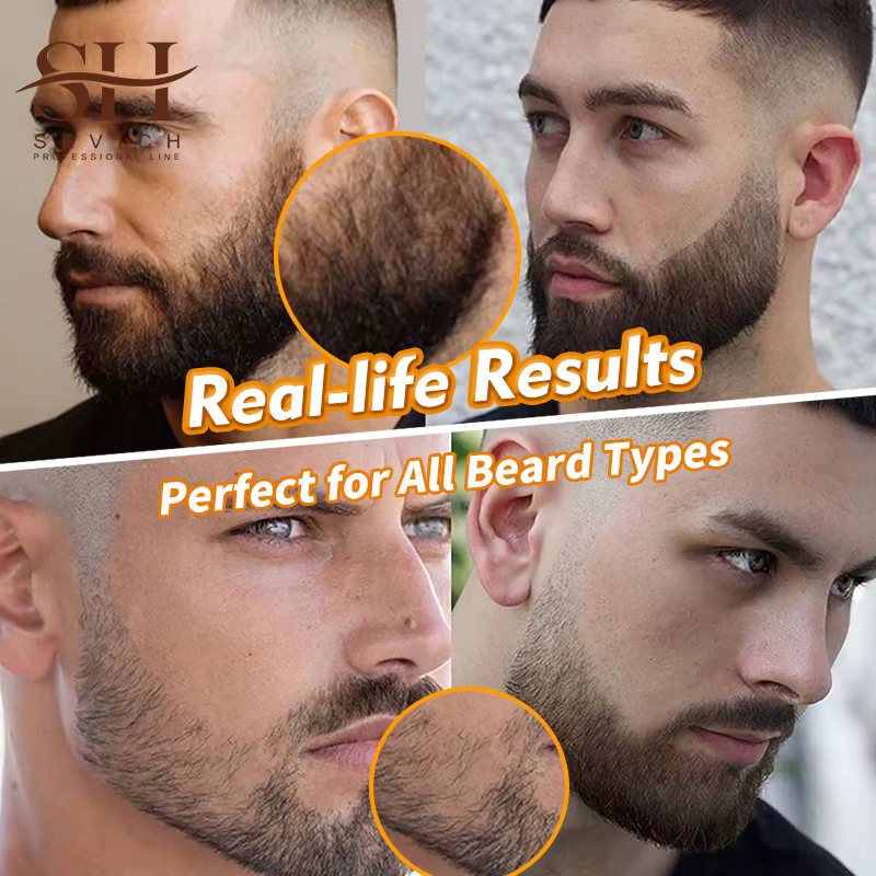 Stylo de remplissage de barbe étanche pour hommes