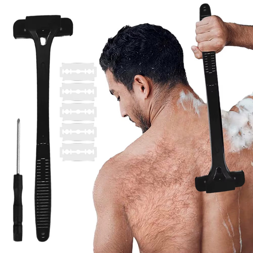 Rasoir arrière pliable pour hommes
