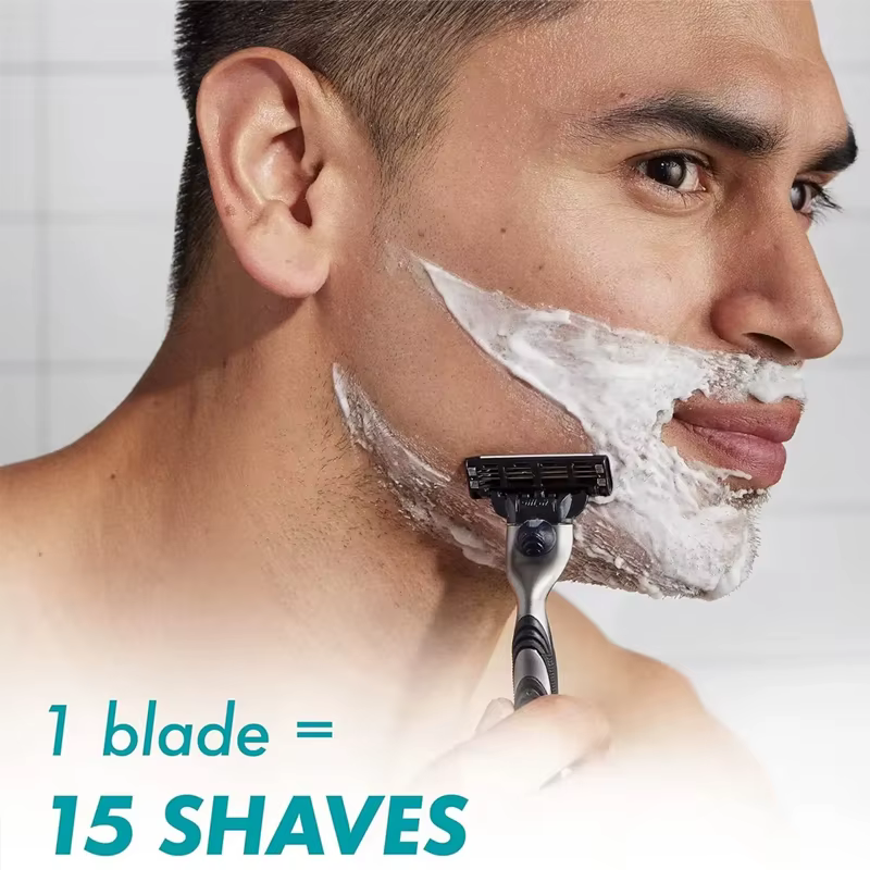 Recharges de lames de rasoir Gillette Mach3 pour hommes
