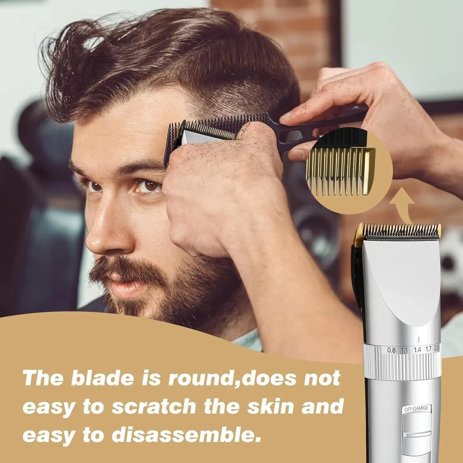 Lame de rechange Pro adaptée pour tondeuse/coupe Panasonic ER-GP80