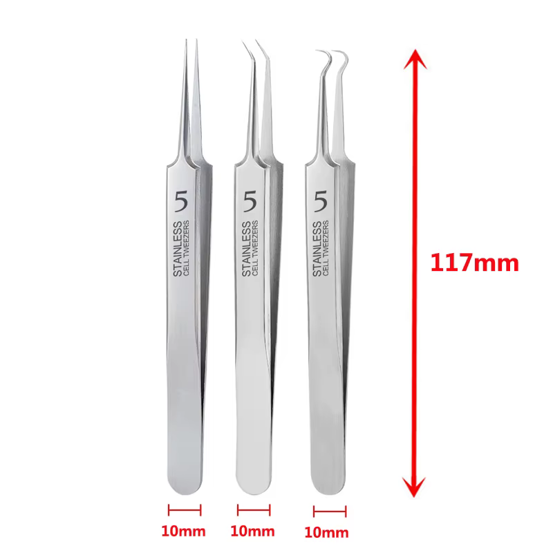 Allemand Ultra-fin N° Pincettes à Clip pour points noirs