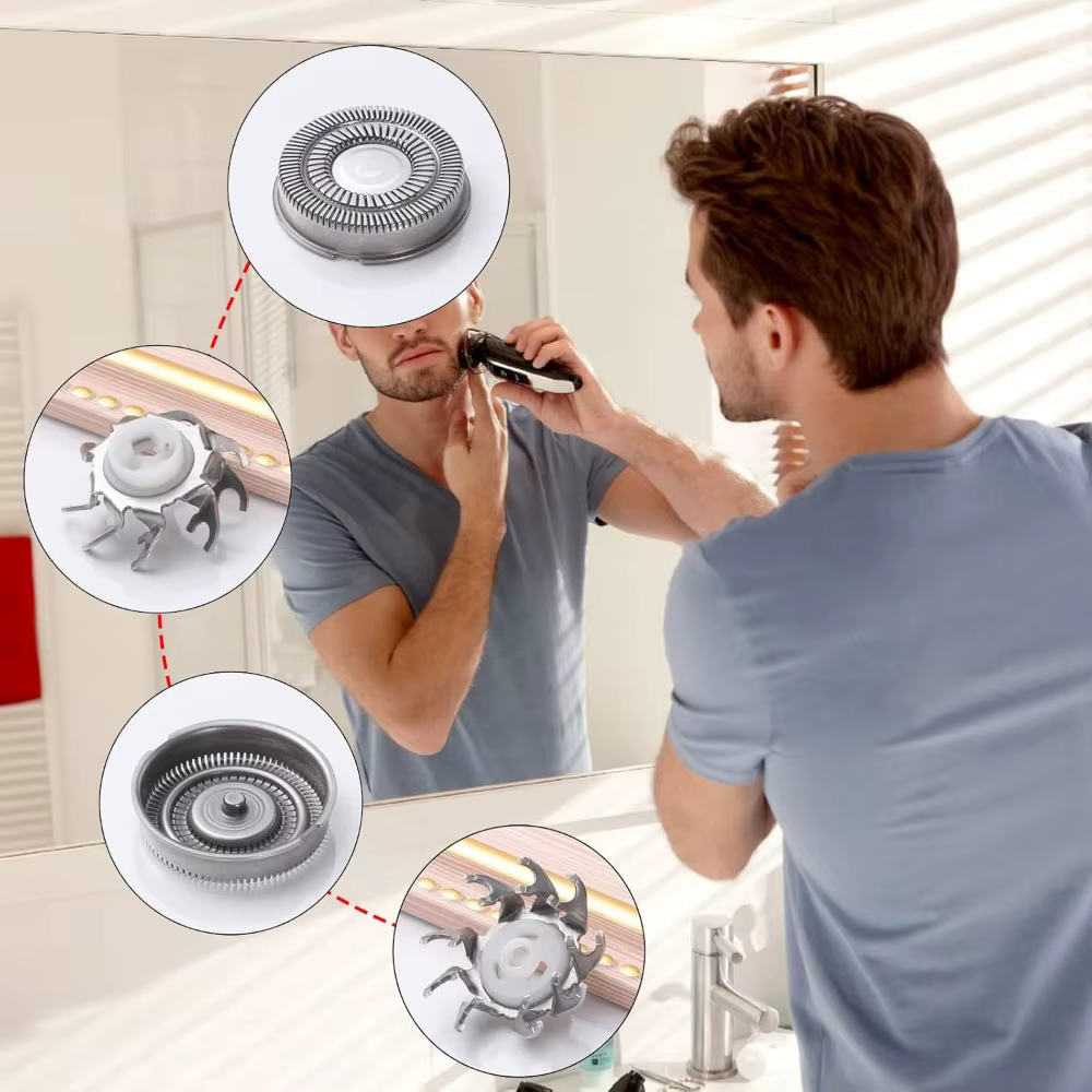 Têtes de rasoir de rechange Aquatouch compatibles avec la série 1000 2000 3000 5000 AT8xx AT7xx PT8xx PT7xx - Nouveaux accessoires