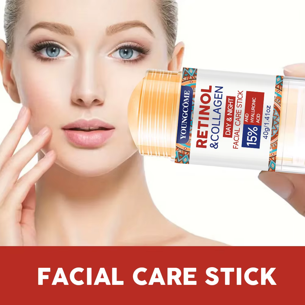 Stick de soin du visage jour et nuit au rétinol et au collagène