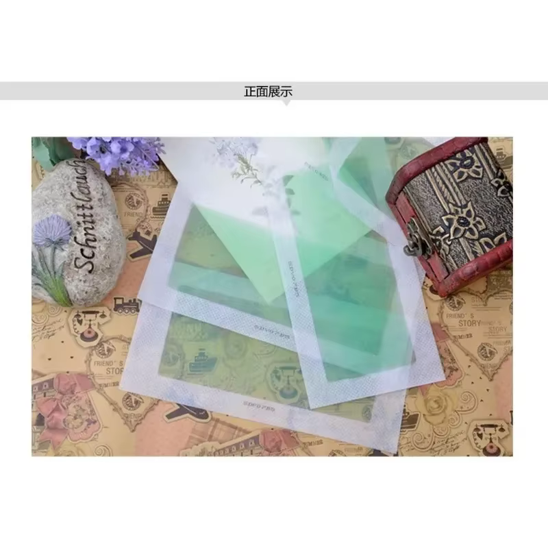 Papiers de bande de cire jetables 10 pièces