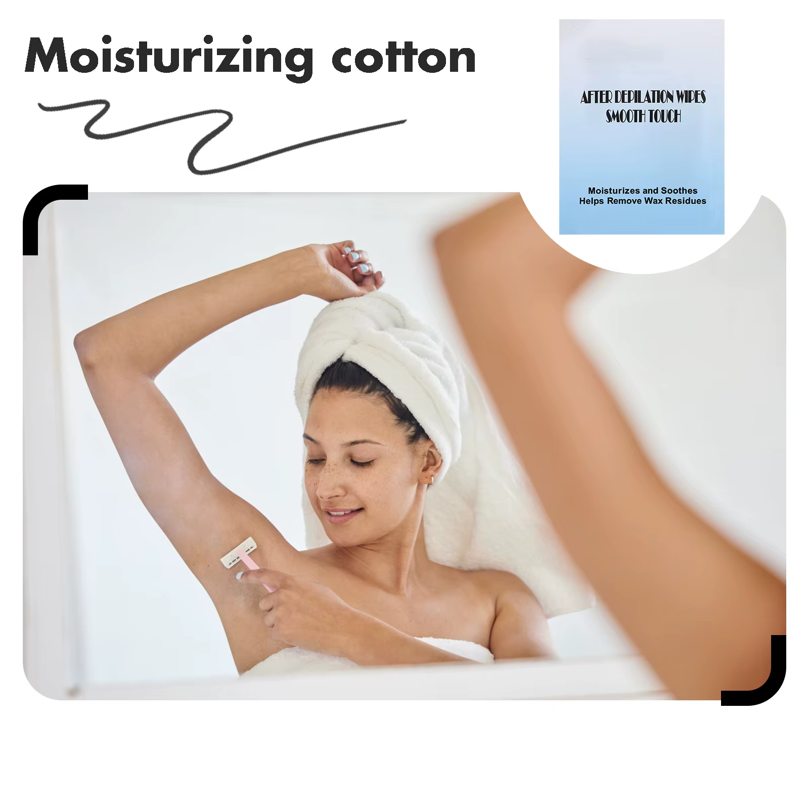 20 pièces lingettes dissolvant 20 Pack cire soin tissu bandes
