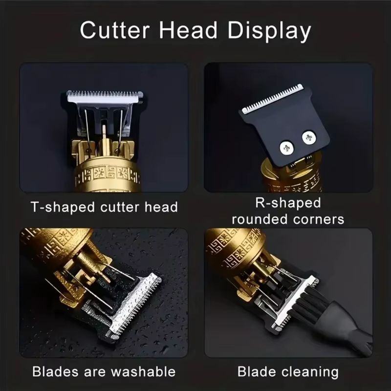 Tondeuse à cheveux électrique T9 pour hommes