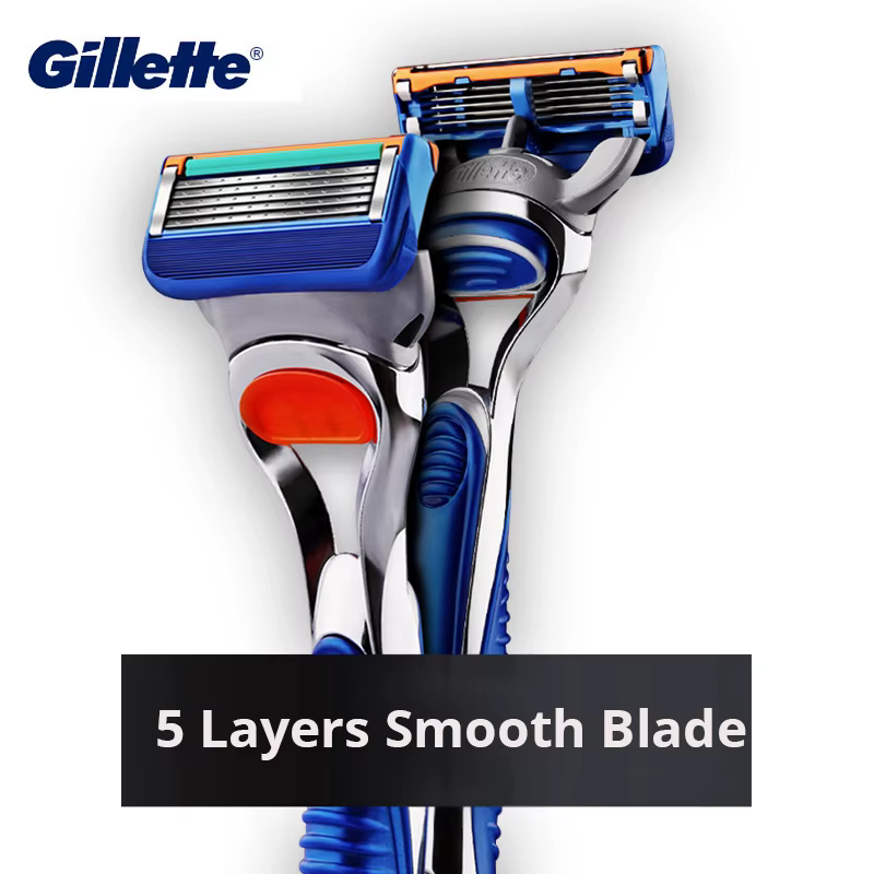 Gillette Fusion rasoir pour hommes visage cheveux barbe Machine à raser manuel sécurité