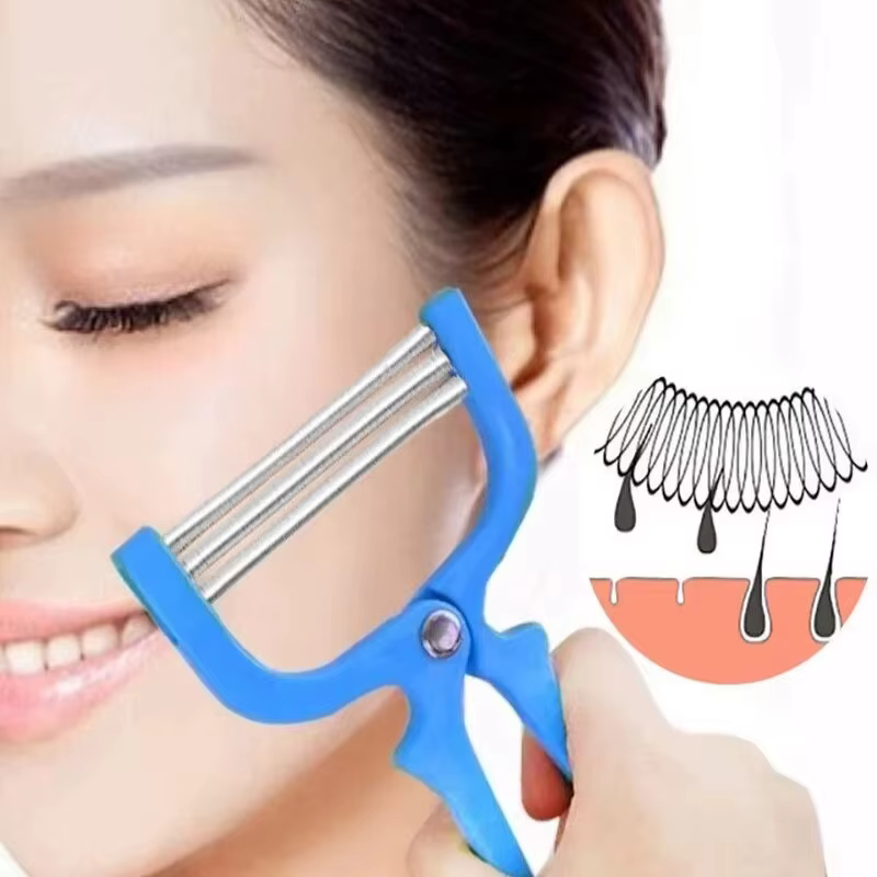 Appareil d'épilation du visage pour une peau lisse