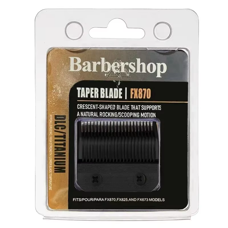 Lames professionnelles FX803B compatibles avec les tondeuses BaByliss PRO Barberology FX870