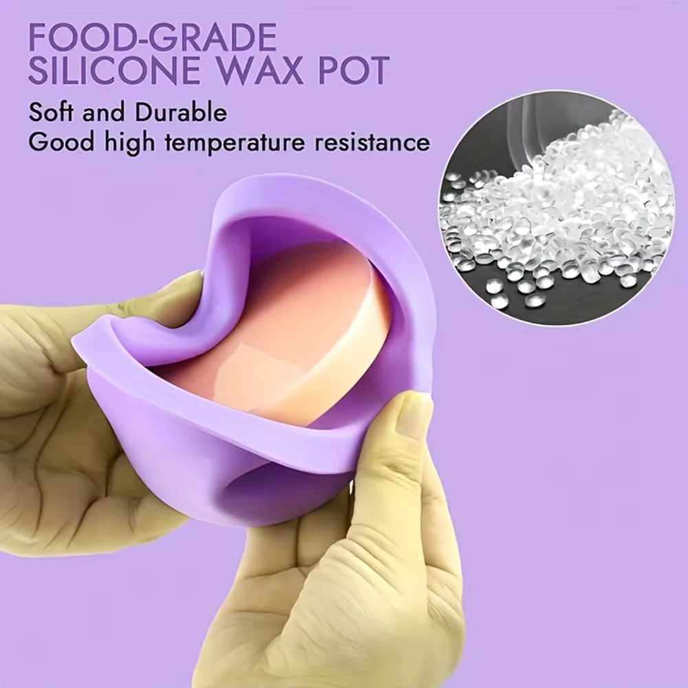 Ensemble d'accessoires d'épilation en Silicone pour femmes