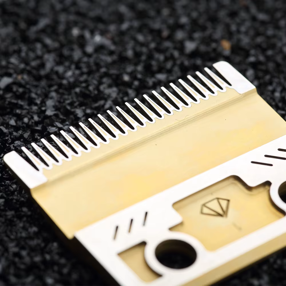 WAHFOX rainure dent conception Unique Pro 2 trous tondeuse à cheveux lames de remplacement ensemble pour Wahl