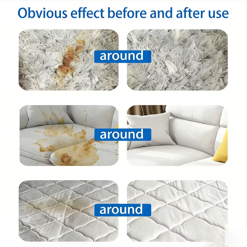 Nettoyant pour tissus en mousse, sans démontage, détachant, spray rafraîchissant pour canapé, tapis, matelas, siège de voiture, rembourrage, rénovateur de tissus pour la maison