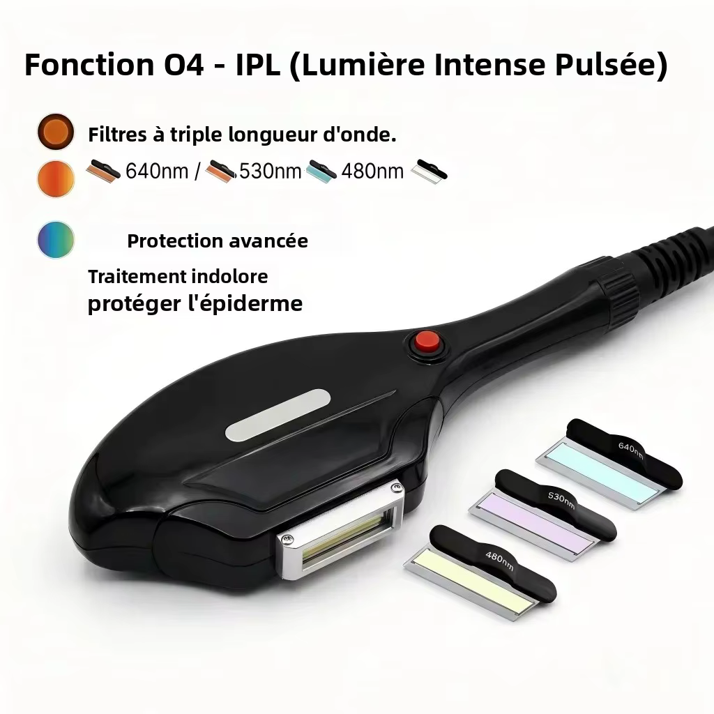 MECAVIE 4-en-1 Diode Laser Ice Platinum