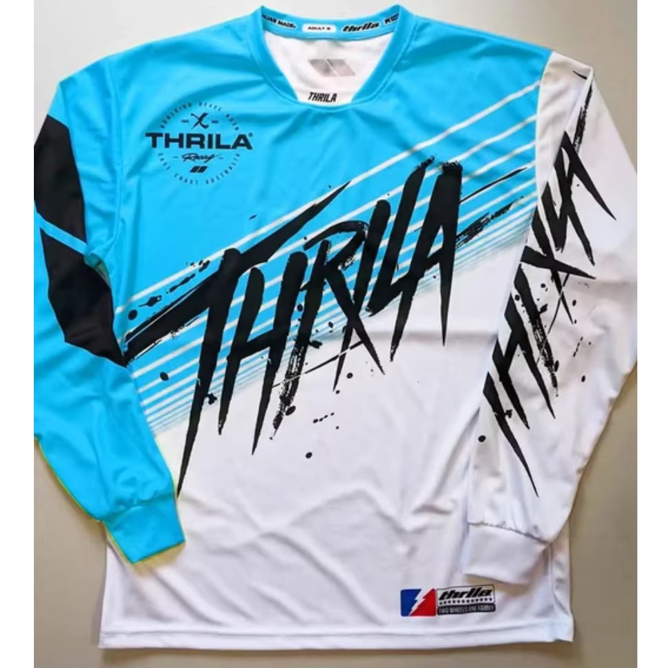 Maillot de moto pour motocross, maillot de descente, maillot de vélo tout-terrain, motocross, endflats, MX, BMX, VTT, moto longue vitesse, pendentifs ocross, 2024