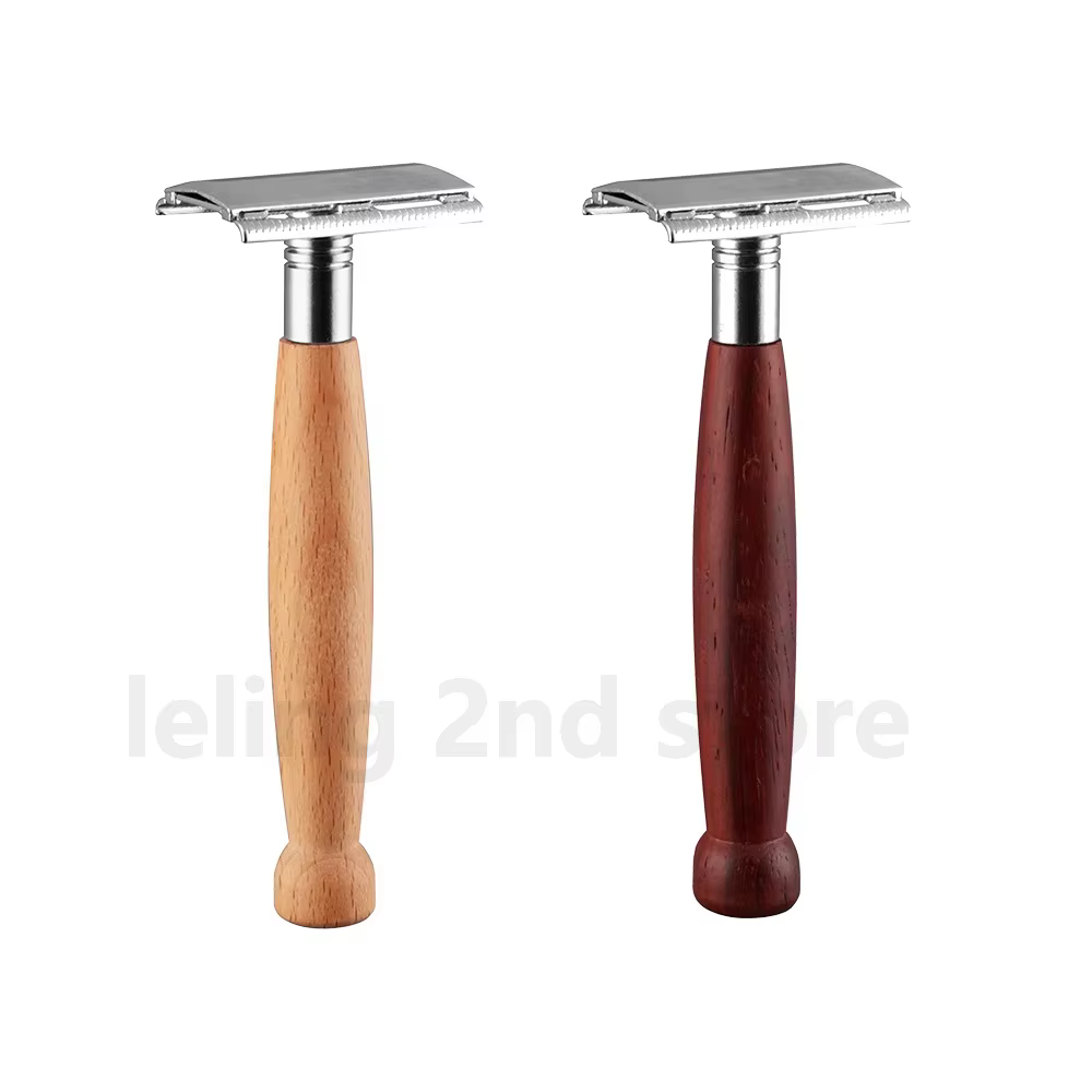 Rasoir de sécurité en bois pour hommes