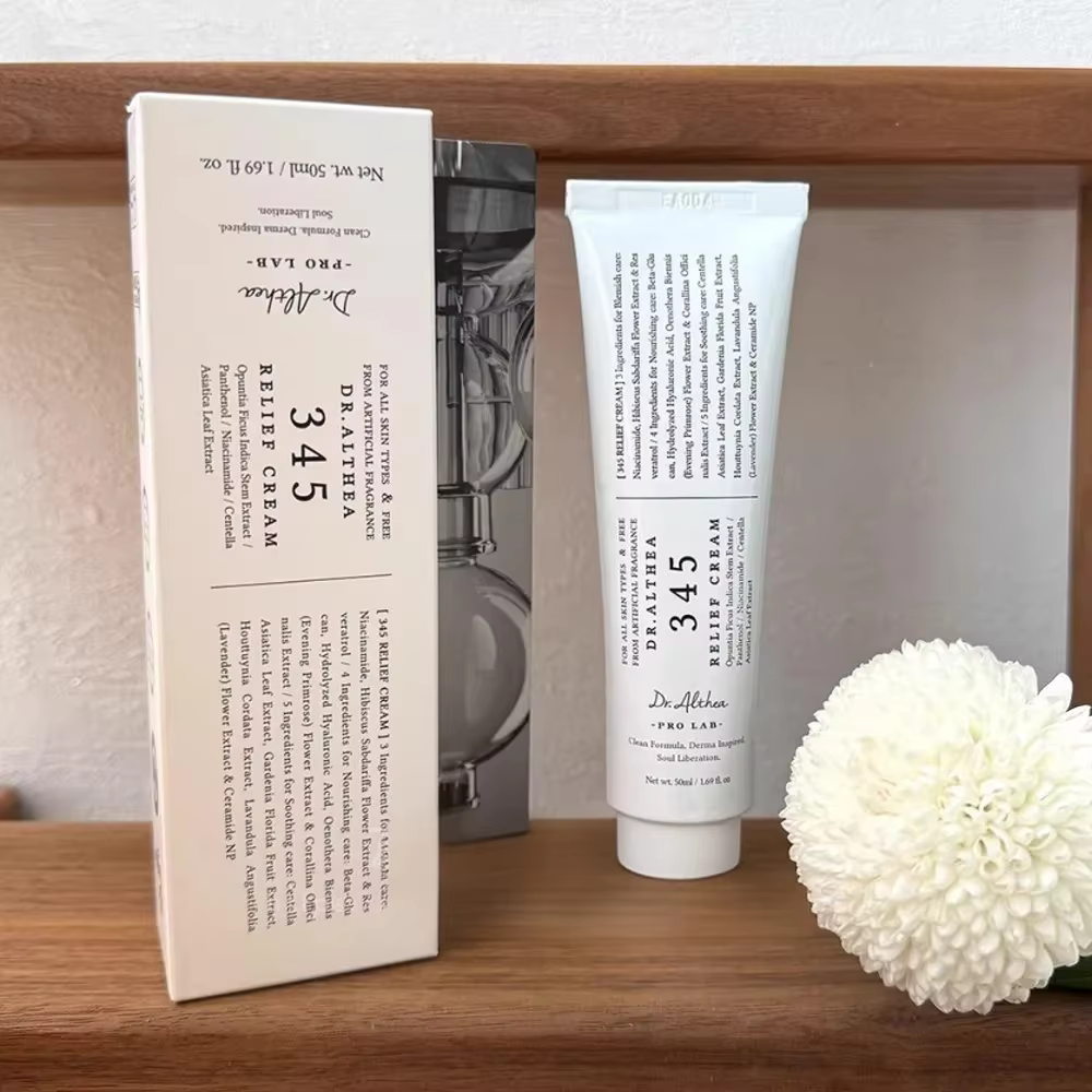 Crème hydratante pour le visage Dr.Althea 345, soin léger pour une peau nourrie et lisse, réparation de la barrière antioxydante, usage quotidien