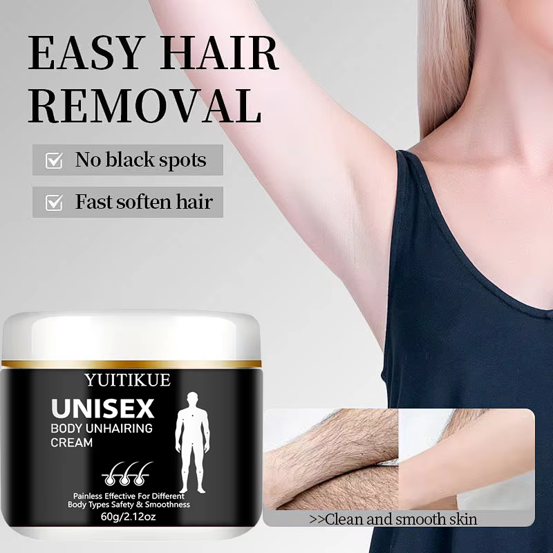 Crème dépilatoire unisexe YUITIKUE