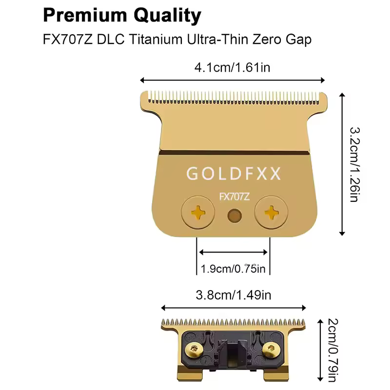 Lame professionnelle FX707Z compatible avec la tondeuse Babyliss