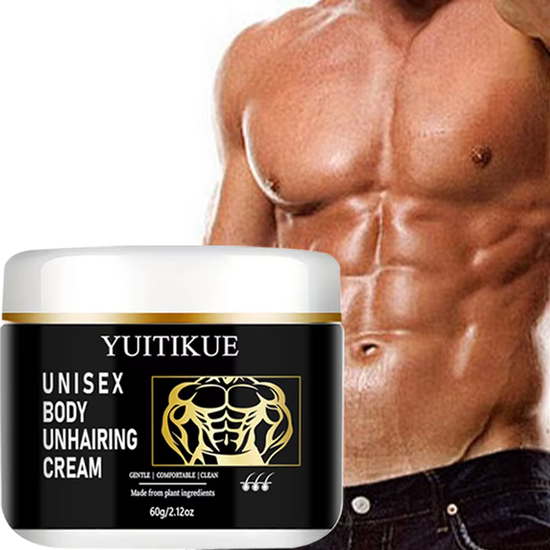 Crème dépilatoire unisexe YUITIKUE - Ingrédients végétaux