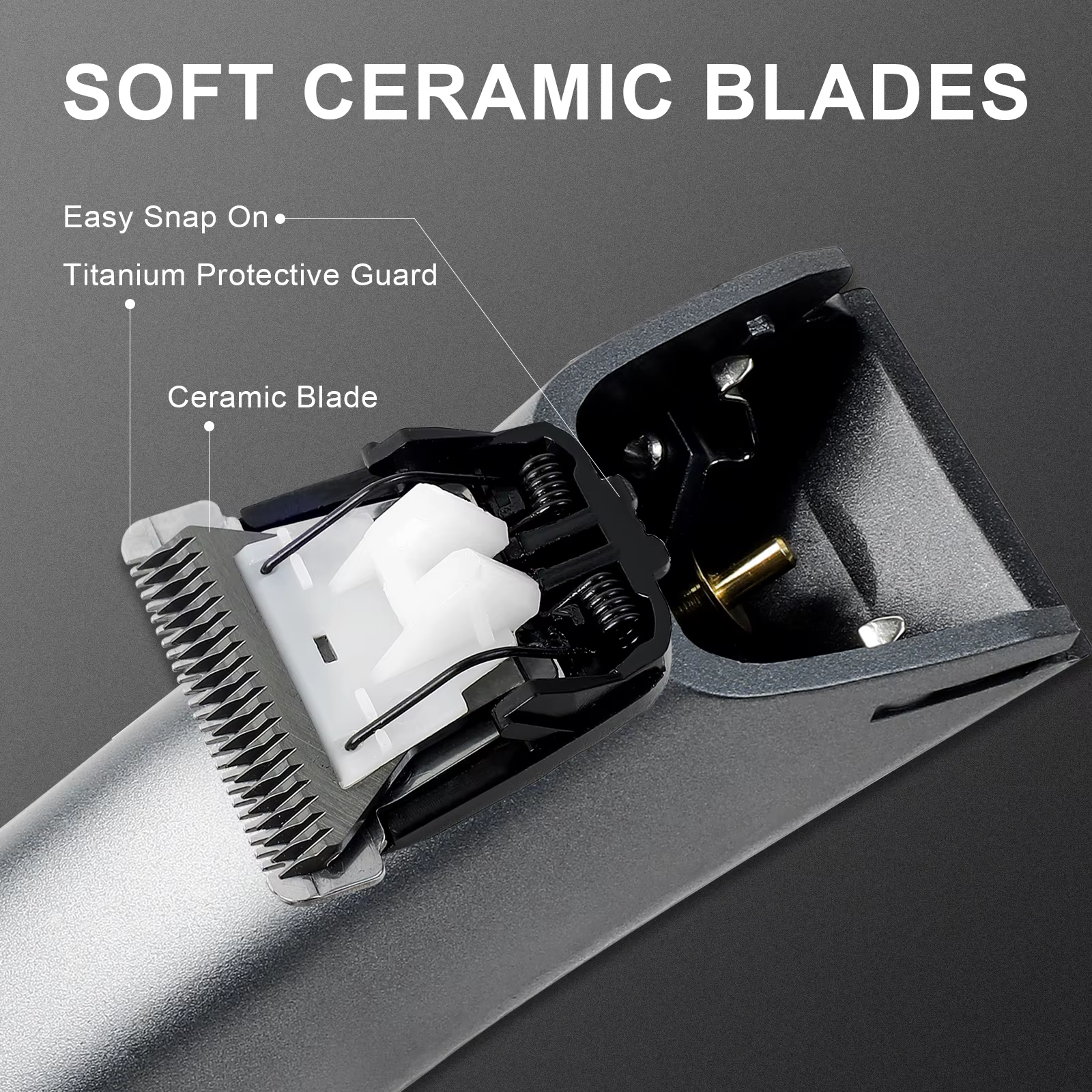 Tondeuse électrique pour cheveux à l'aine pour hommes