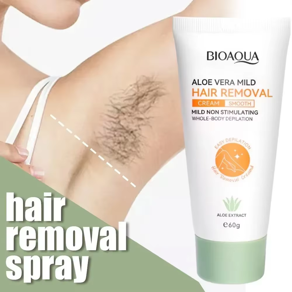 Crème dépilatoire permanente