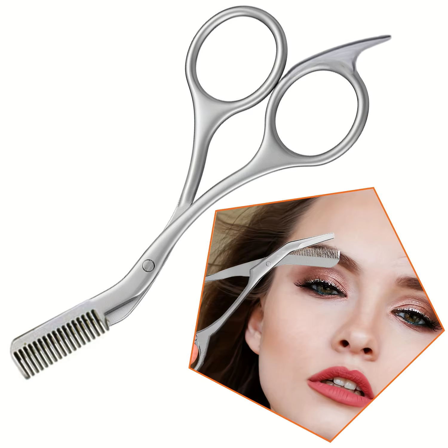 Ciseaux à sourcils pour hommes et femmes