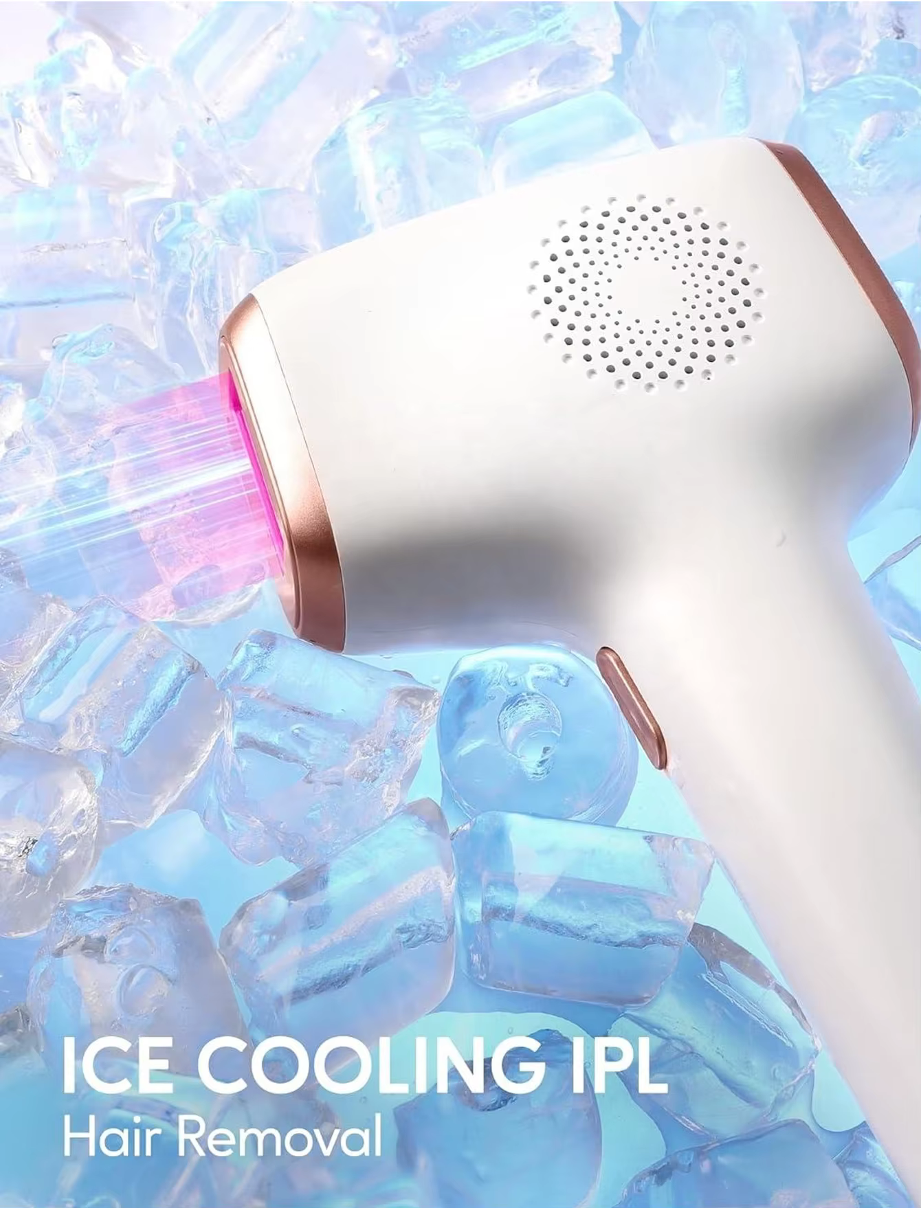 Épilation IPL avec fonction de soin de refroidissement par glace pour femmes permanente