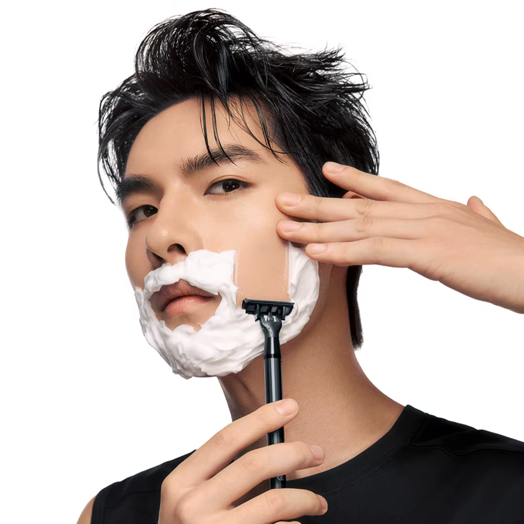 Huanxing 4 Lames de Rechange pour Rasoir