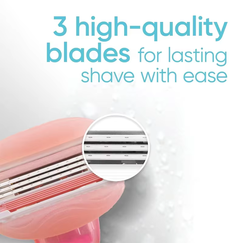 Gillette Venus rasoir pour femme ComfortGlide recharge de lame de thé blanc lames de rechange à 3 couches rasage lisse pour toute la peau