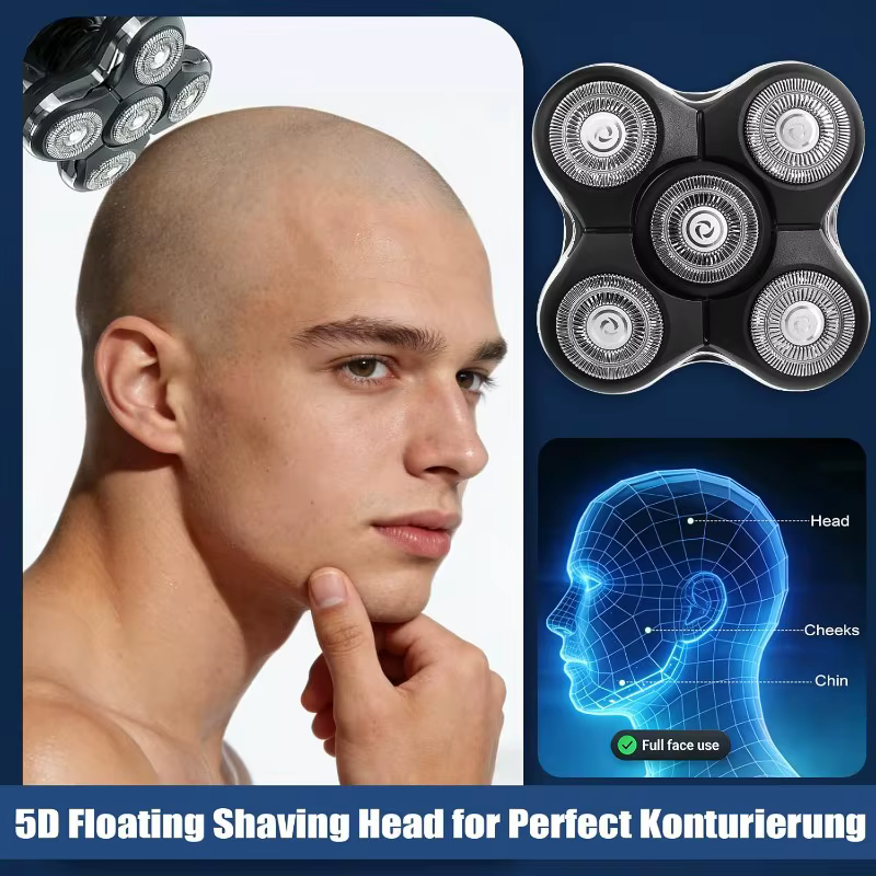 Têtes de remplacement pour rasoir électrique Remington Balder Pro modèle XR7000/RX5/XR1500
