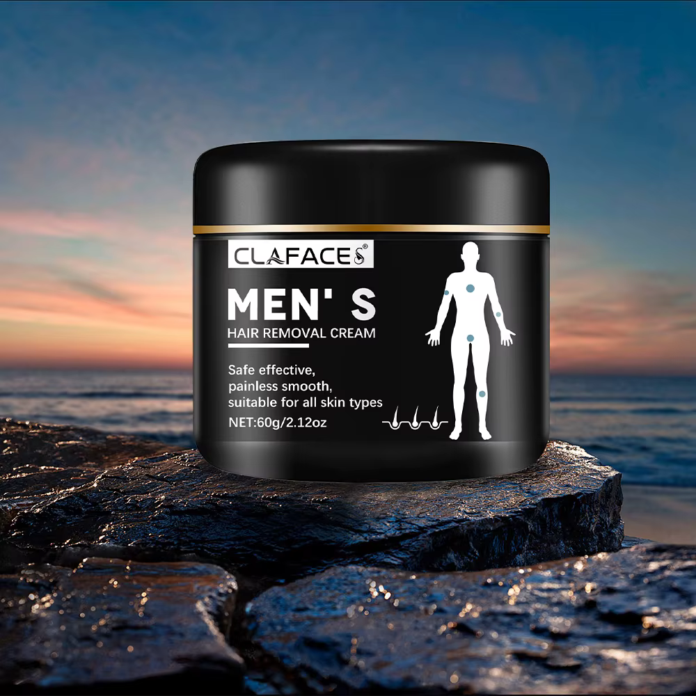 Crème dépilatoire indolore pour hommes