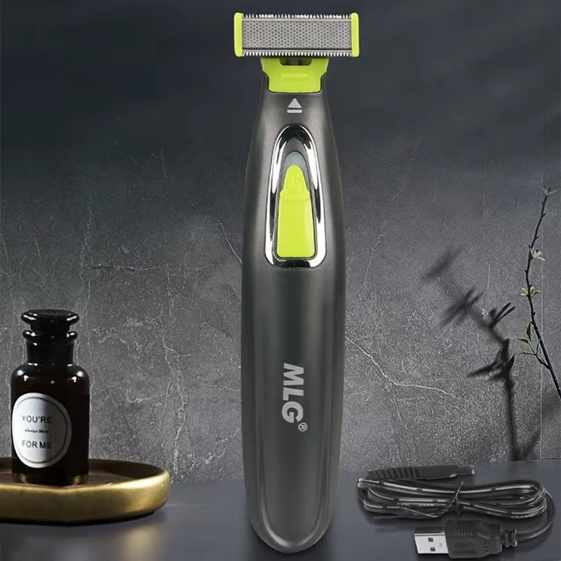 MLG rasoir électrique pour hommes et femmes Portable tondeuse complète du corps USB lame en forme de T