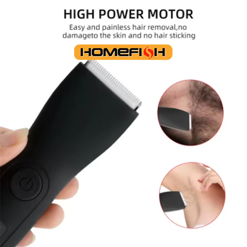 Tondeuse corporelle HOMEFISH pour hommes