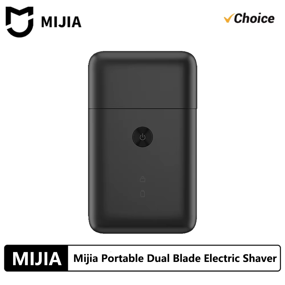 Nouveau Xiaomi Mijia rasoir électrique alternatif double lame MSW201 IPX7 Ultra-mince Portable aspiration magnétique