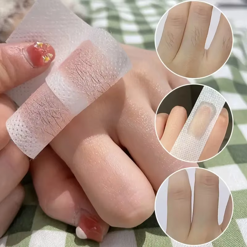 Bandes de cire pour le visage