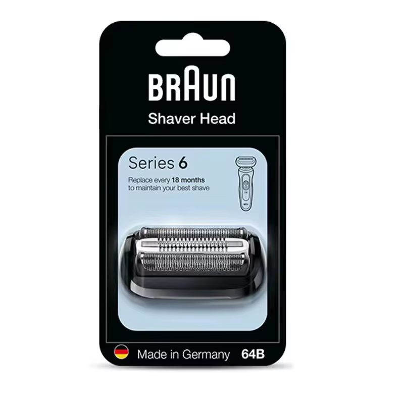 Braun 64B tête de rasoir sensible protection de la peau feuille coupe lame de rasage recharge