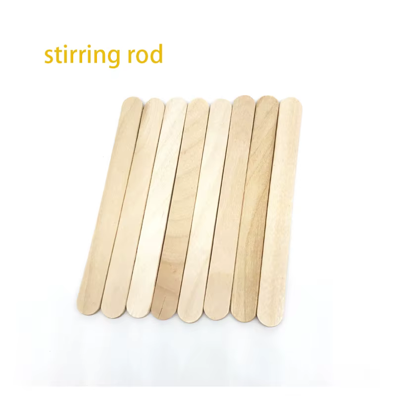 Spatule en bois pour épilation du corps pour femme
