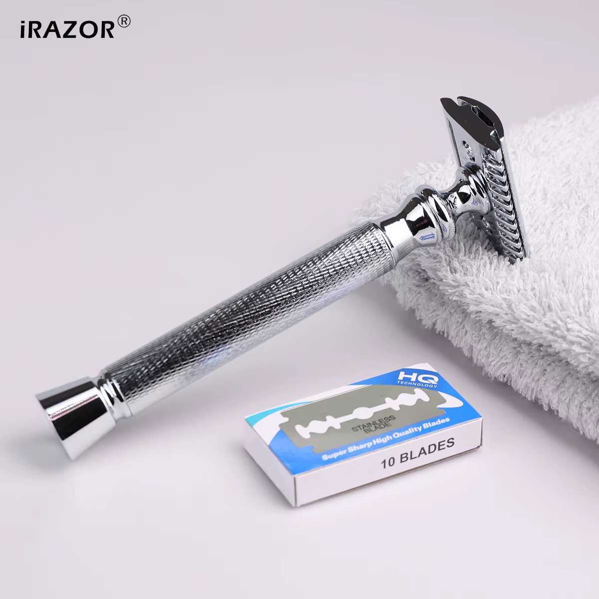 IRAZOR rasoir Fusion 5 couches pour hommes-tondeuse à cheveux pour barbe et visage avec lames de rechange outil