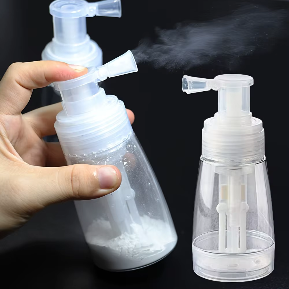 Flacon pulvérisateur de poudre pour shampoing sec
