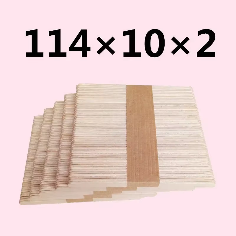 Abaisse-langue jetable en bois