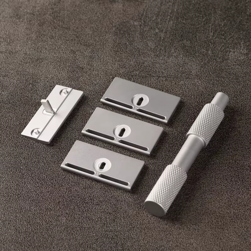 Rasoir de sécurité traditionnel YAQI Aileron GEM Blade 2026 avec 3 plaques pour un rasage lisse et confortable