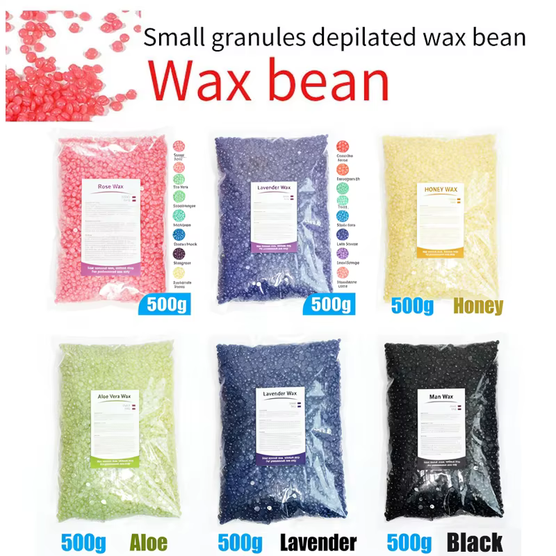 Kit de cire dure en grains 200-500g