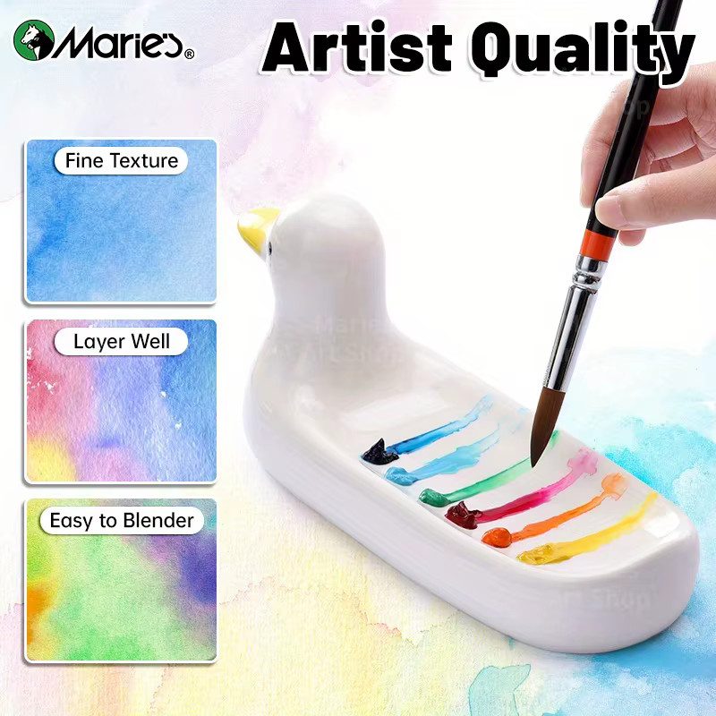Ensemble de peinture aquarelle, 24 Tubes de 5ml/0.17oz, couleurs intenses pour la peinture de figures et de paysages, valeur pour adultes et artistes