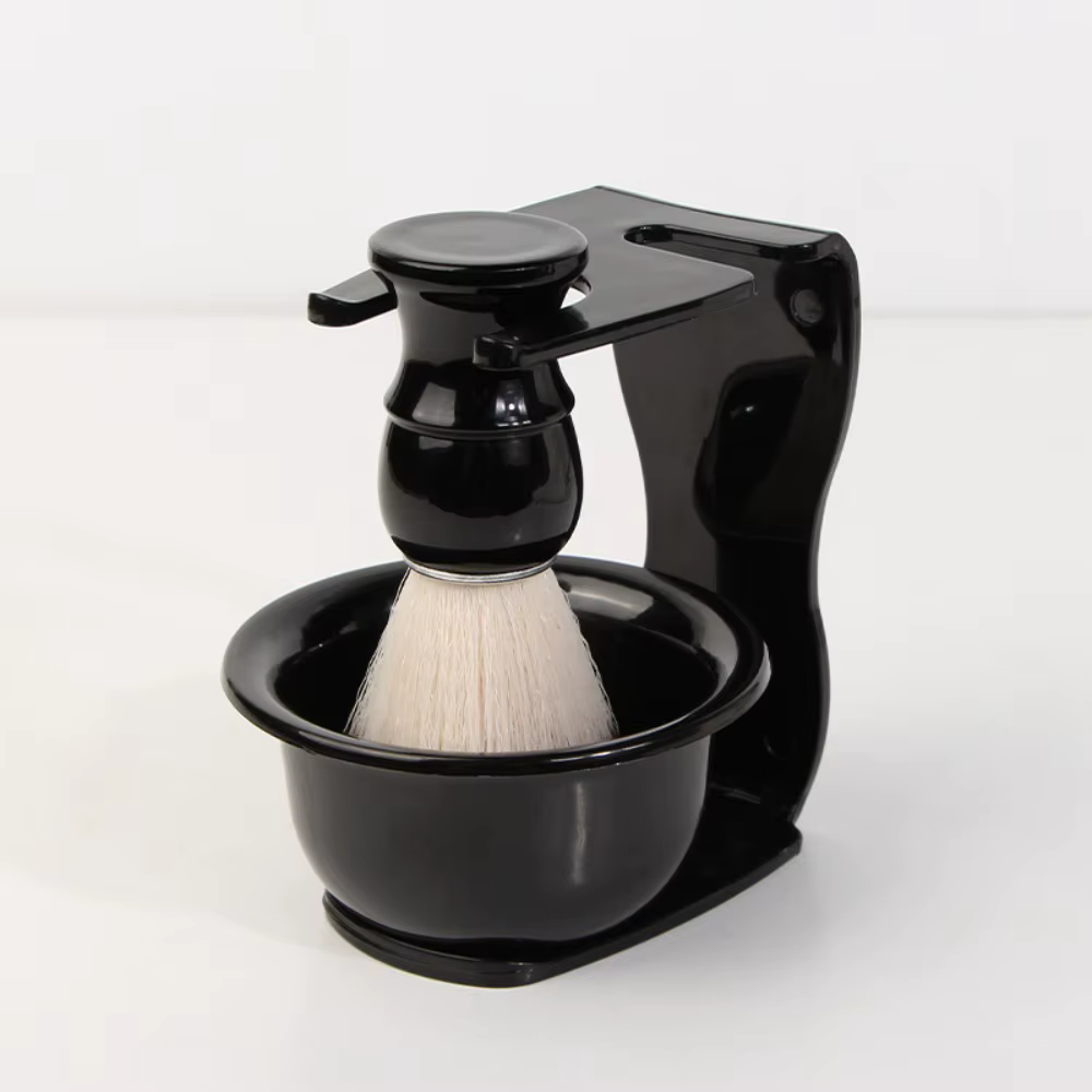 Ensemble de 3 brosses à raser professionnelles