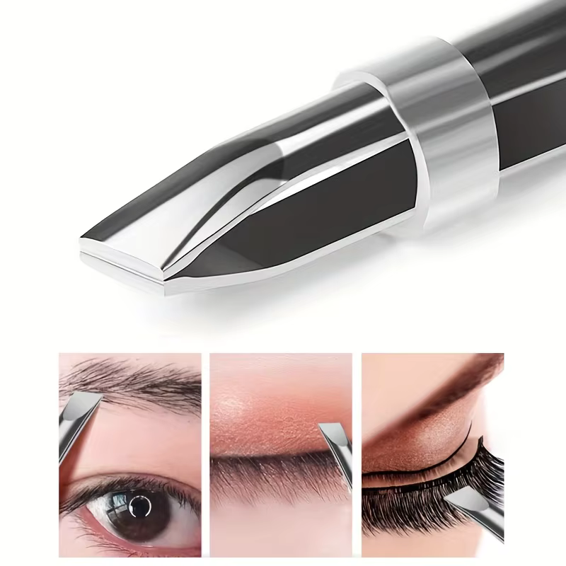 Pincettes professionnelles en acier inoxydable pour sourcils et poils du visage
