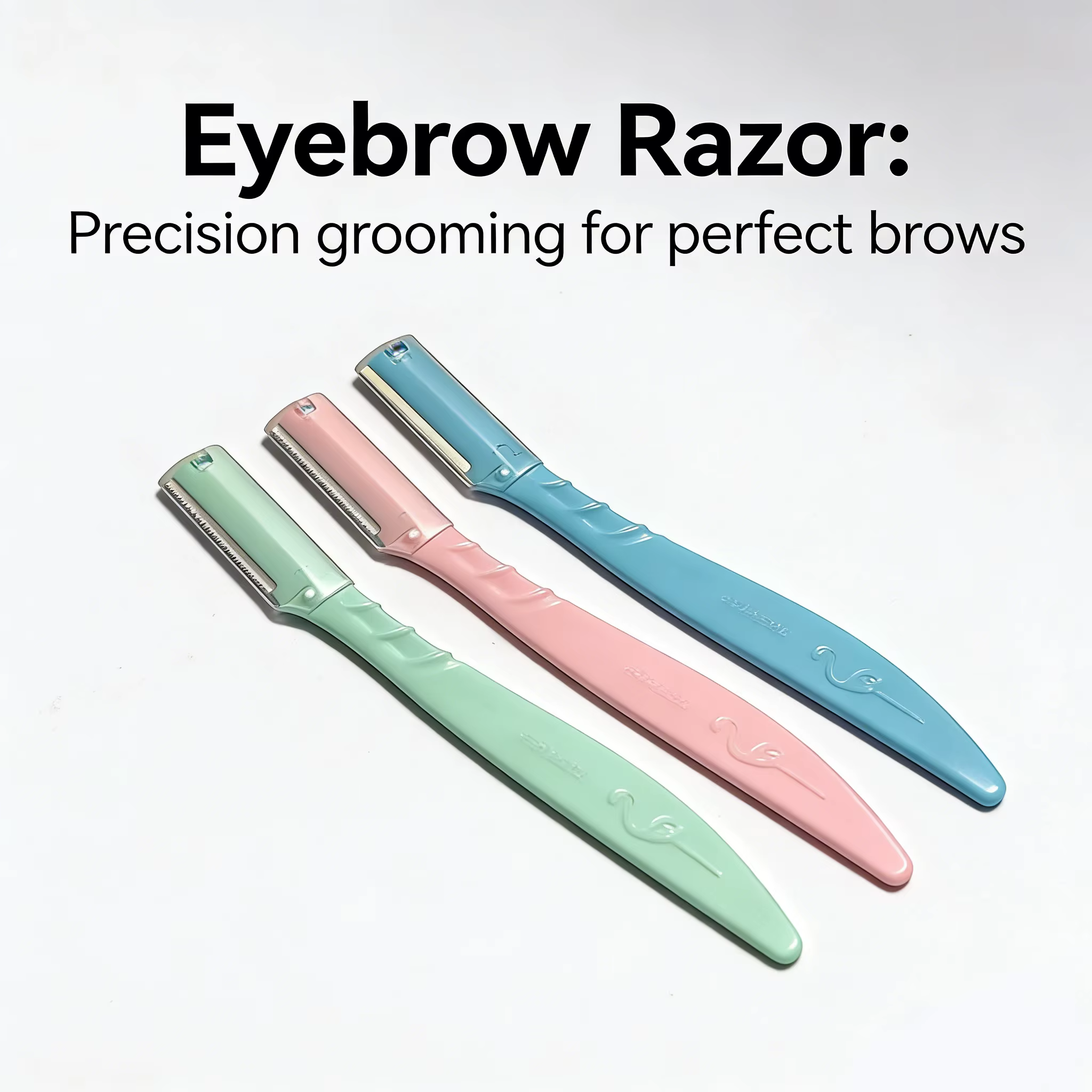 3 rasoirs à sourcils, un outil sûr et résistant aux rayures pour la coupe